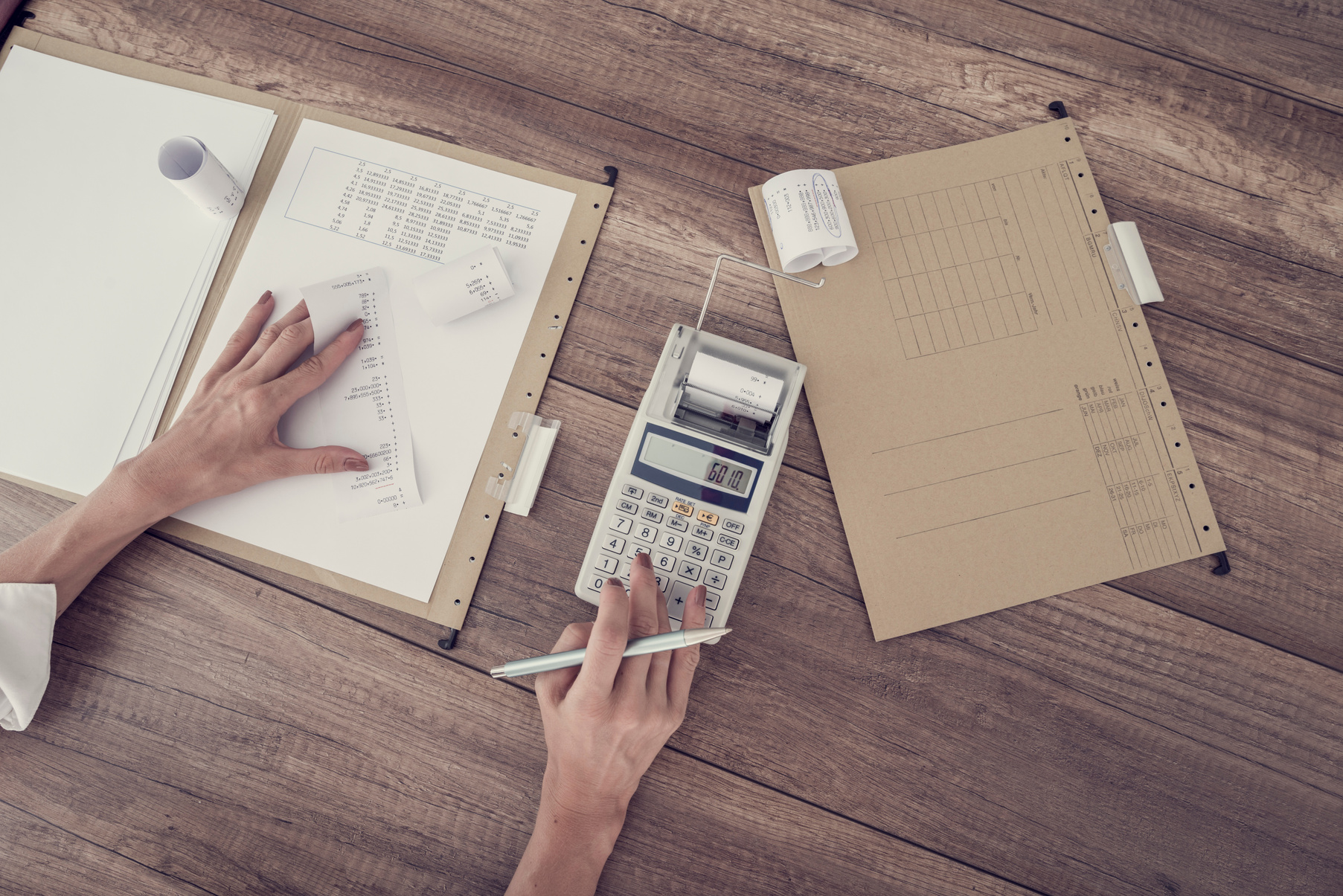 Working Business Accountant